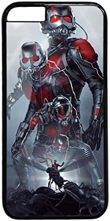 iPhone 6 Plus Case,Hard Plastic Black Edge Polycarbonate Marvel Machine Series Image 2015 Movie Durable Slim Fit Protective Case for iPhone 6 Plus-Ant Man 28