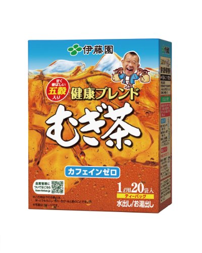 伊藤園 健康ブレンドむぎ茶 ティーバッグ 20袋×10箱