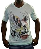 ED HARDY Christian Audigier Platinum Griffin Mens T-Shirt