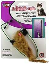 Ethical A-Door-Able Bouncing Mouse Cat Toy , Assorted Colors
