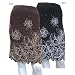 TuTu Floral Embroidered Mid-length Skirt