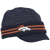 Reebok Denver Broncos Sideline Player 2nd Season Visor Knit Hat One Size Fits All