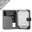 Acase(TM) Classic Kindle Leather Case (Dark Brown) for 4th Generation 6" Kindle Wi-Fi w/o Keyboard (Not for Kindle Touch)