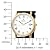 Bulova Men's 97B13 Black Tortoise Shell Leather Watch by Bulova