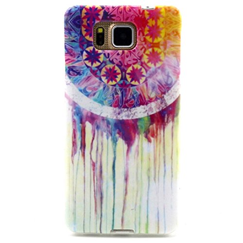 Tonsee Pattern Case For Samsung Galaxy Alpha G850 (Campanula)