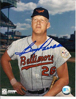 Autographed/Hand Signed 8x10 Photo Boog Powell Baltimore Orioles