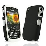Celicious White Hybrid Silicone Case for Blackberry Curve 8520 / 9300 3G
