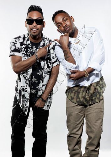 Kendrick and Miguel Photoshoot Duo Poster A1 A2 A3 Wall Art