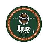 Tully's Coffee House Blend, 24-Count K-Cups for Keurig Brewers (Pack of 2)