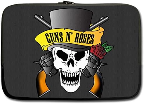 Slash-Guns N' Roses Pattern Twin Sides 13 Inch Sleeve Bag Fits Most Laptop and Notobook
