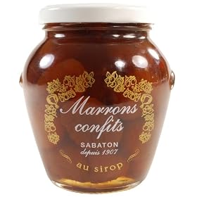Candied Chestnuts in Heavy Syrup - Marrons Confits