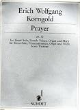 PRAYER, op. 32, for Tenor Solo, Female Voices, Organ & Harp (Score/ Partitur ED 8203)