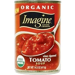 Imagine Organic Vine Ripened Tomato Soup, 14.5 Ounce Can (Pack of 12)