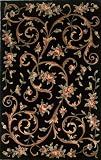 Momeni Harmony HA-13BLK80B0 Black Rug