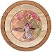 Hummingbird Winged Jewel - Trivet and Oak Holder Set