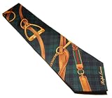 Polo Ralph Lauren Purple Label Mens Equestrian Plaid Tie Green Red Navy