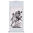 Handmade "Eight Horses" Scroll Wall Art Painting