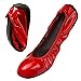 pluggz Womens Fold-up Ballet Flats