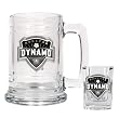 Houston Dynamo Glass Tankard and Square Shot Glass Set  (Primary Team Logo)
