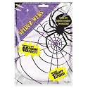 Stretchable Spiders Web White - 1 spider included 240084