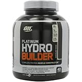 Optimum Nutrition Platinum Hydrobuilder, Chocolate Shake, 4.59 Pound Jar