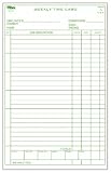 TOPS Weekly Time Cards, Index Bristol Stock, 4.25 x 6.75 Inches, 100-Count, White, (3016)