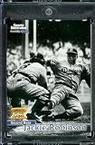 1999 Fleer Sports Illustrated Greats of the Game # 42 Jackie Robinson Brooklyn Dodgers Baseball Card - Mint Condition - Shipped In Protective ScrewDown Display Case!