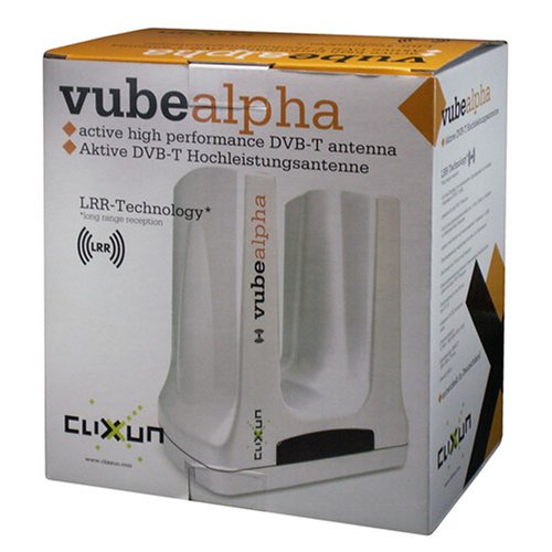 City Travel Guides Discounted  PC Hardware : Clixxun vube alpha aktive DVB-T Antenne LRR DVBT silber