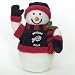 Buffalo Bills Fiber Optic Snowman