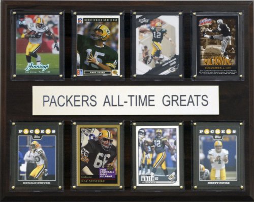 NFL Green Bay Packers All-Time Greats Plaque