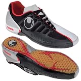 Uhlsport Campeon Soccer Shoes, Black/Silver, 6.5