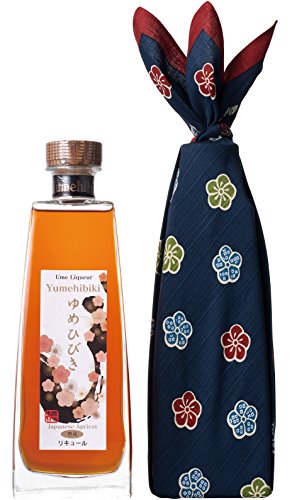 おおやま夢工房 樽仕込高級梅酒 ゆめひびき 500ml アルコール分20% 和風風呂敷付