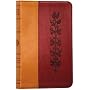 ESV Compact Bible (Tan/Burgundy, Vine Design)