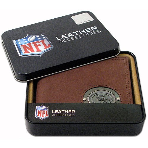 Rico San Francisco 49ers Engraved Medallion Billfold Wallet