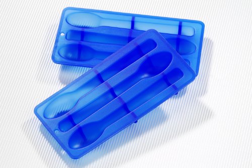 Silikonform für Longdrink Löffel aus Eis, 2er-Set 