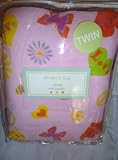 Peace Signs Hearts Love Twin Size Bedding Blanket by Divatex