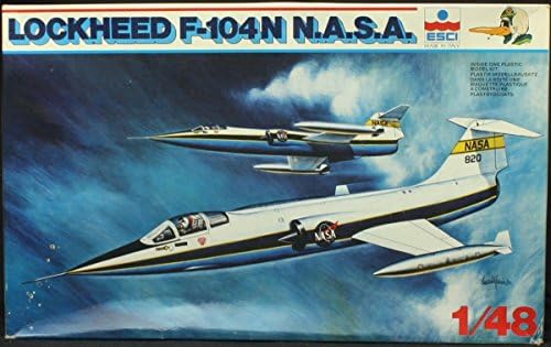 ESCI 1:48 Lockheed F-104N NASA Model Kit #4049*