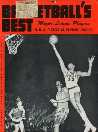 Bill Russell Autographed/Hand Signed 1968 Basketballs Best Boston Celtics Basketball Magazine