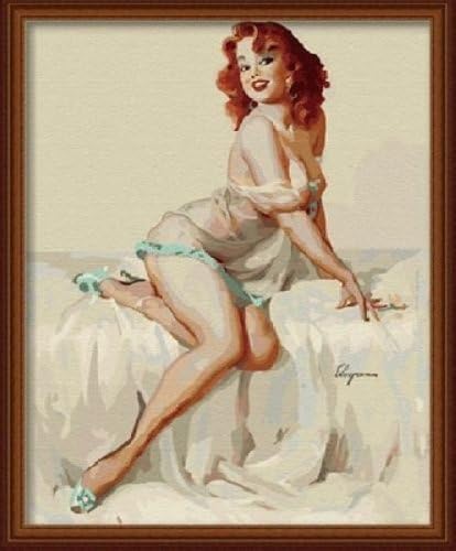 Paint By Number 16" X 20" Kit (Unframed-Unbox) Sexy Lady