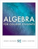 Algebra for College Students