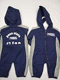 Penn State Nittany Lion Infants / Babys / Kids blue and grey hooded Wind Suit coverall