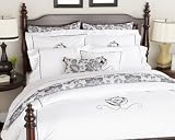 Review Amazon PIZ-BIRD-JDV-FQ-BL / Pinzon Birds Egyptian Cotton Jacquard Full/Queen Duvet