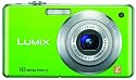 Panasonic Lumix DMC-FS7 10MP Digital Camera with 4x MEGA Optical Image Stabilized Zoom and 2.7 inch LCD (Green)