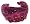 Paisley Silk Print Plum