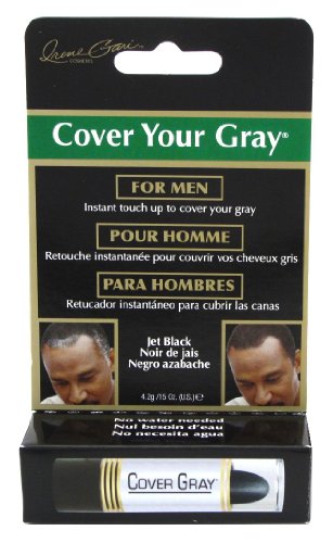 Cover The Gray For Men Jet Black Stick .15 oz.