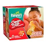 Pampers Clean n Go 6X Wipes 360 Count (Pack of 6)