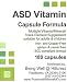 ASD Vitamin Capsule Formula for Children with Autism Spectrum Disorder Multiple Vitamin Mineral Trace Element Supplement