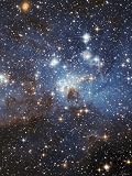 Swirls of Gas and Dust Reside in This Ethereal-Looking Region of Star Formation Photographic Poster Print by Stocktrek Images, 36x48