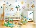 FunToSee Fisher Price Animals of the Rainforest Room Make-Over Kit, 47 Wall Stickers