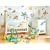FunToSee Fisher Price Animals of the Rainforest Room Make-Over Kit, 47 Wall Stickers